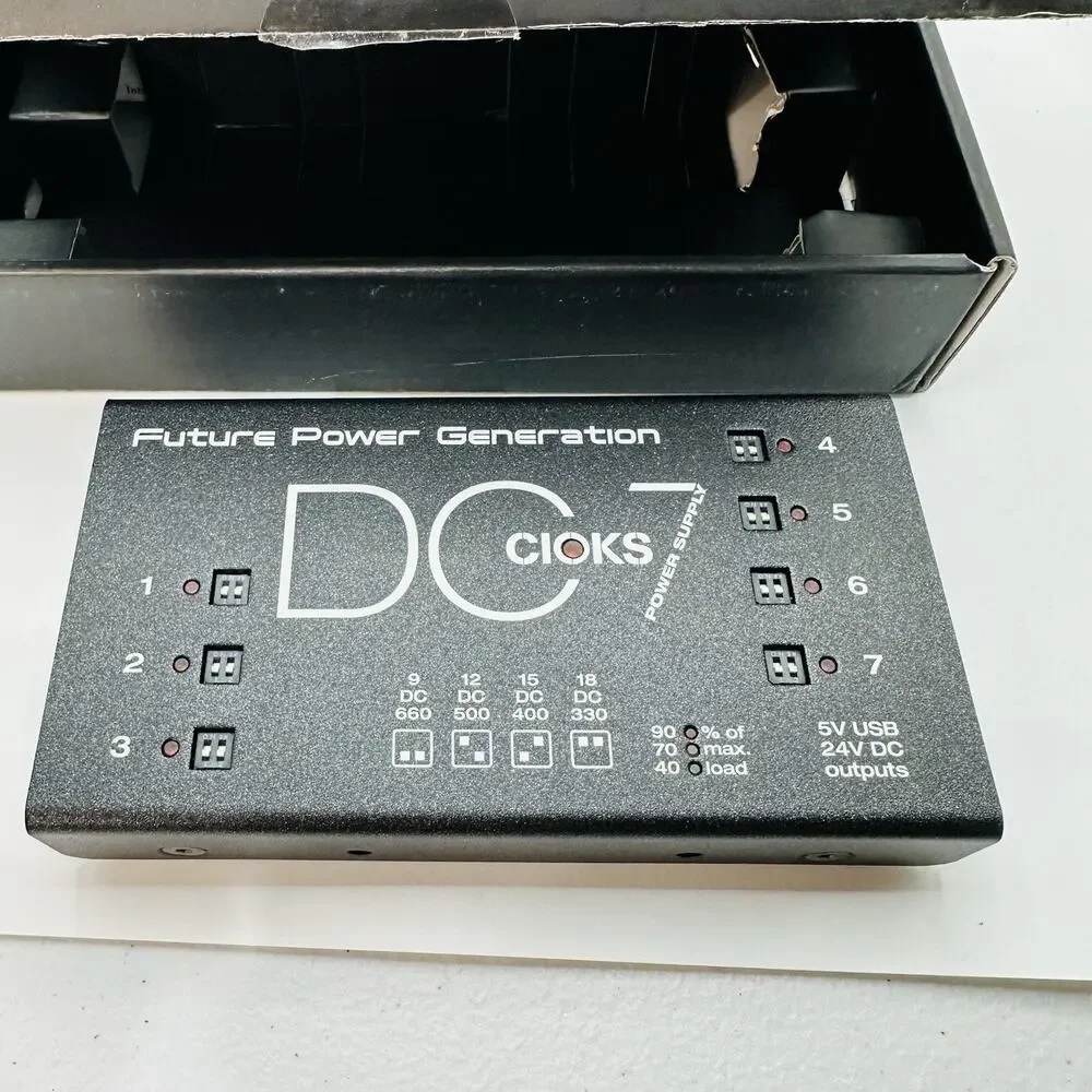 CIOKS DC7 Future Power Generation Power Supply for Effect Pedals | New